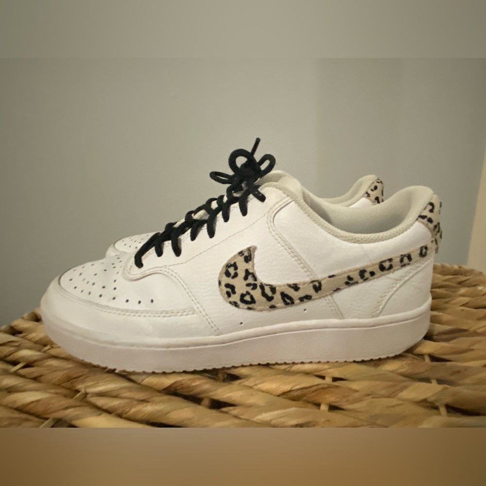 Nike Sneakers w/ Leopard